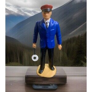 Vintage 1 LGB TRAIN Male Worker Good Condition - 3"